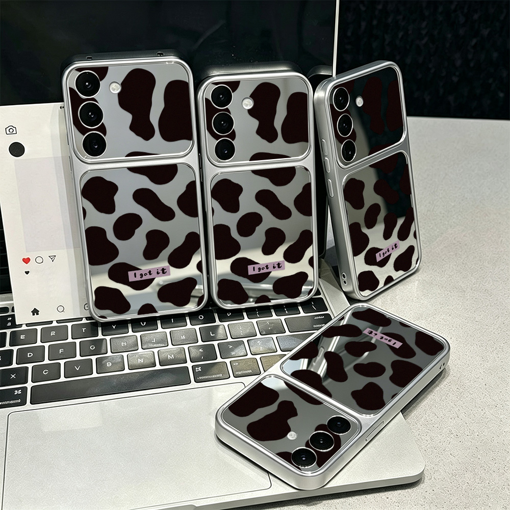 Samsung Galaxy A55 - Funda Protectora para Teléfono con Espejo