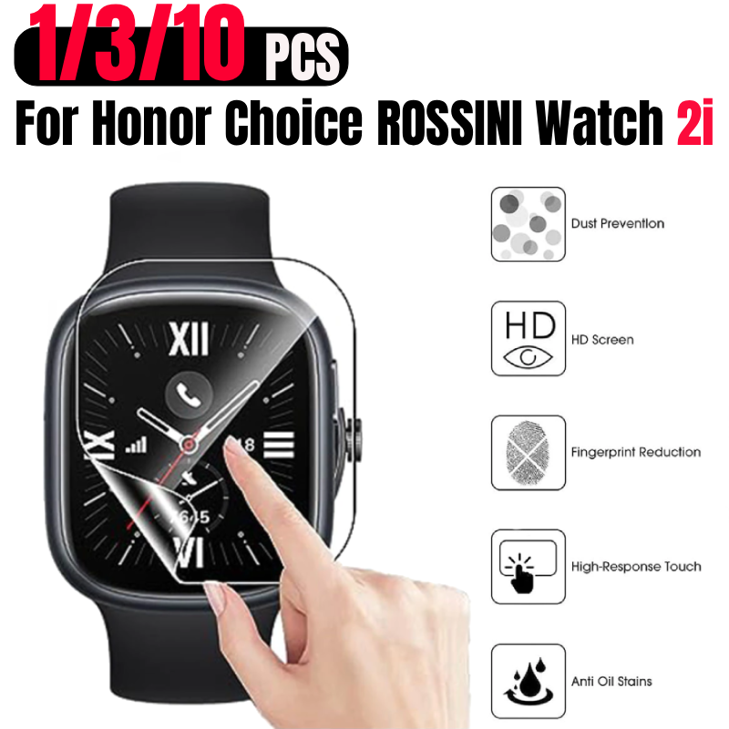Watch Case Bumper - 1-5PCS Película Suave de TPU para