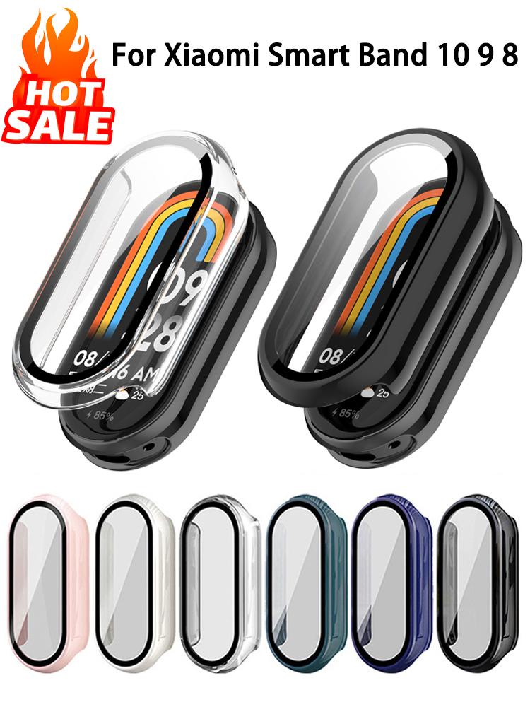 Smartwatch Band Accessories - Vidrio templado + funda de PC