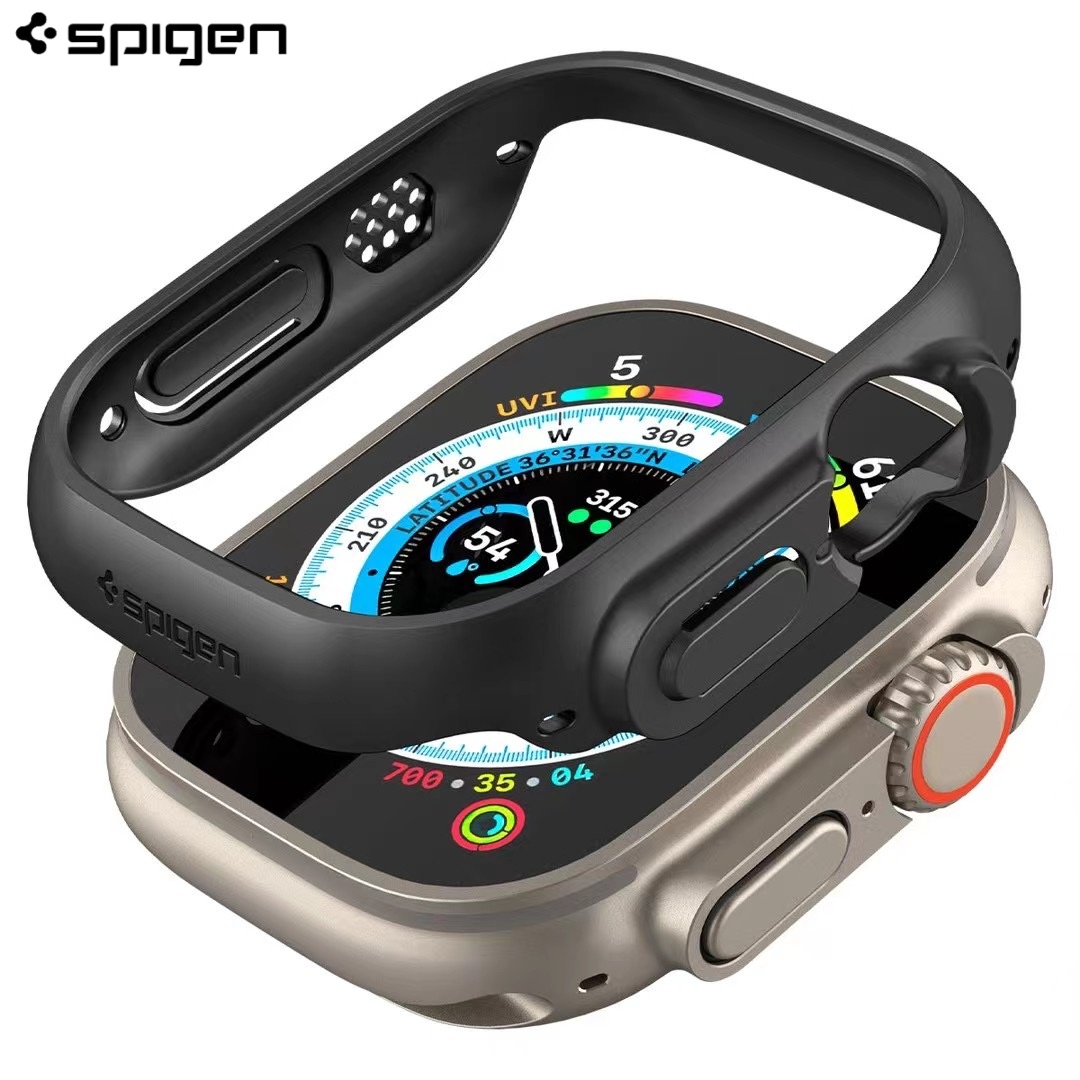 Watch Case Bumper - Funda Spigen Thin Fit para Apple