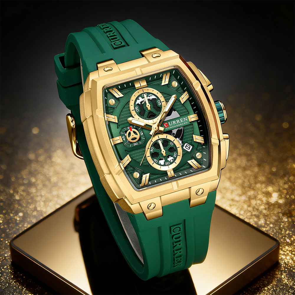 Accessories With Watch - Reloj CURREN de Lujo Vintage para