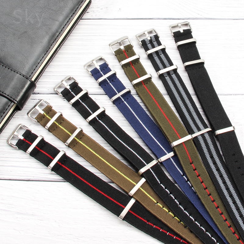 Nylon Nato Strap - Correa de reloj del ejército francés