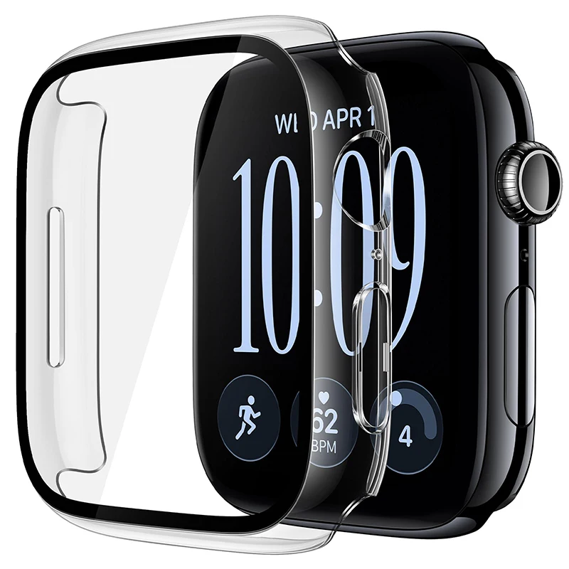 Smartwatch Band Accessories - Cristal templado + funda para Apple