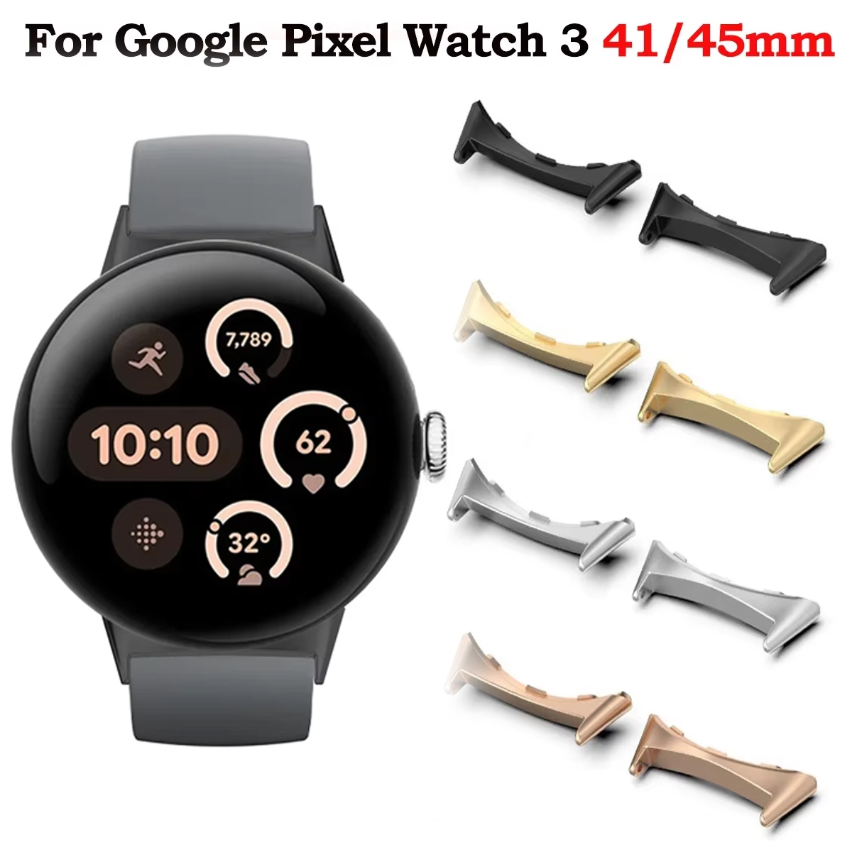 Adaptador de conector de corre - Smartwatch Watch Accessories reseña y precio