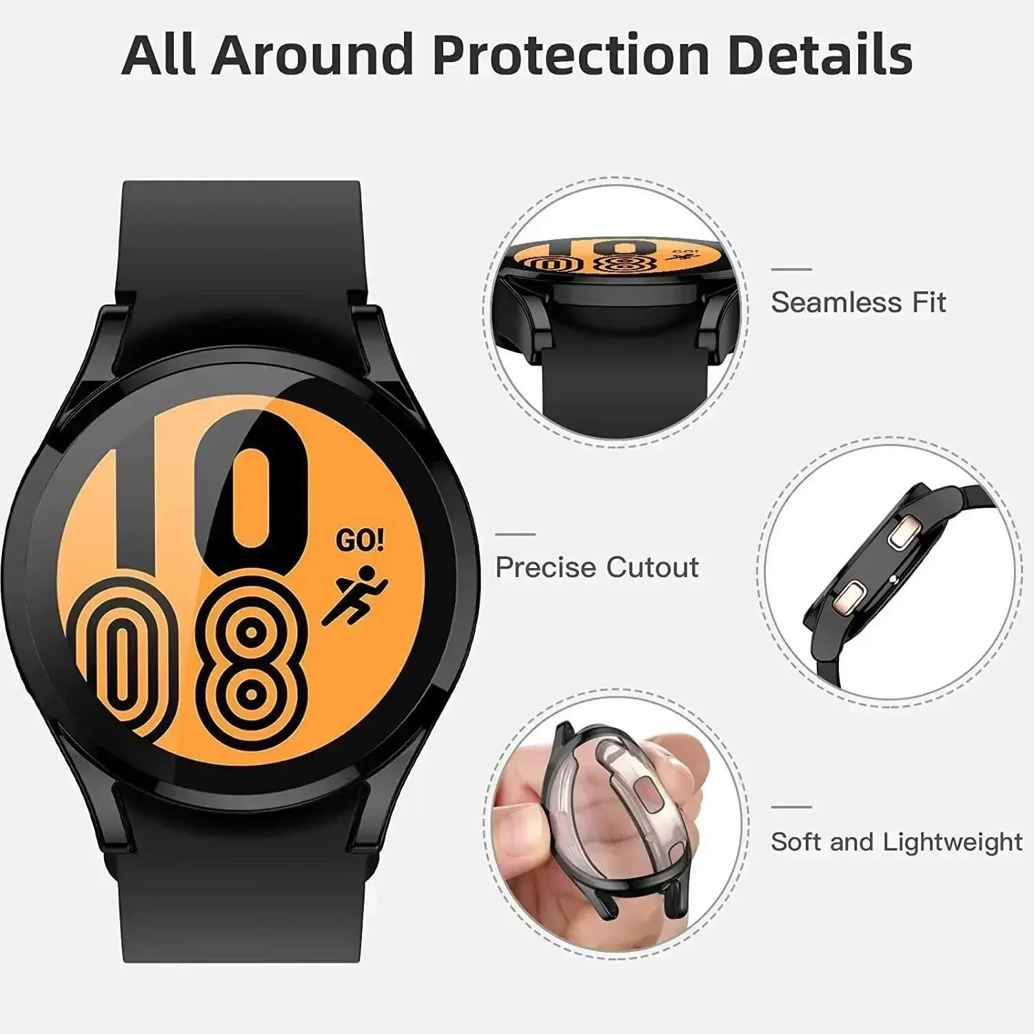 Funda para Samsung Galaxy Watc - Huawei Smartwatch Accessories reseña y precio