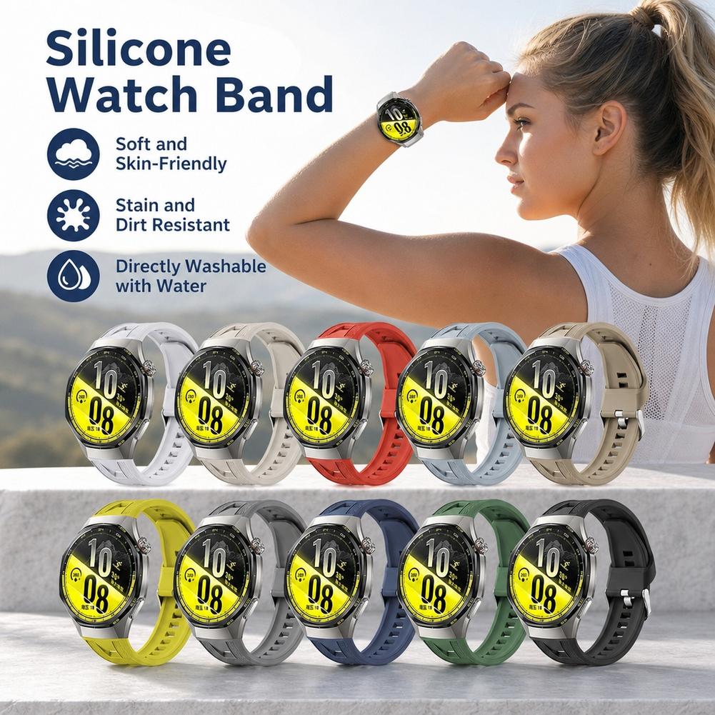 Correa de reloj de silicona pa - Silicone Band Replacement reseña y precio