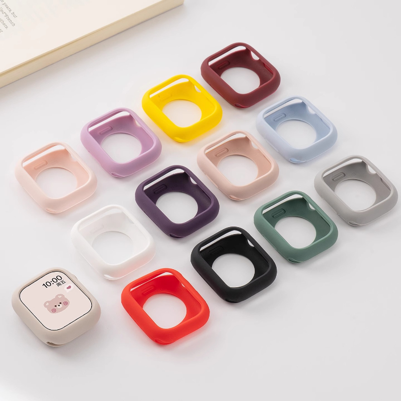 Funda de silicona para Apple W - Smartwatch Band Accessories reseña y precio