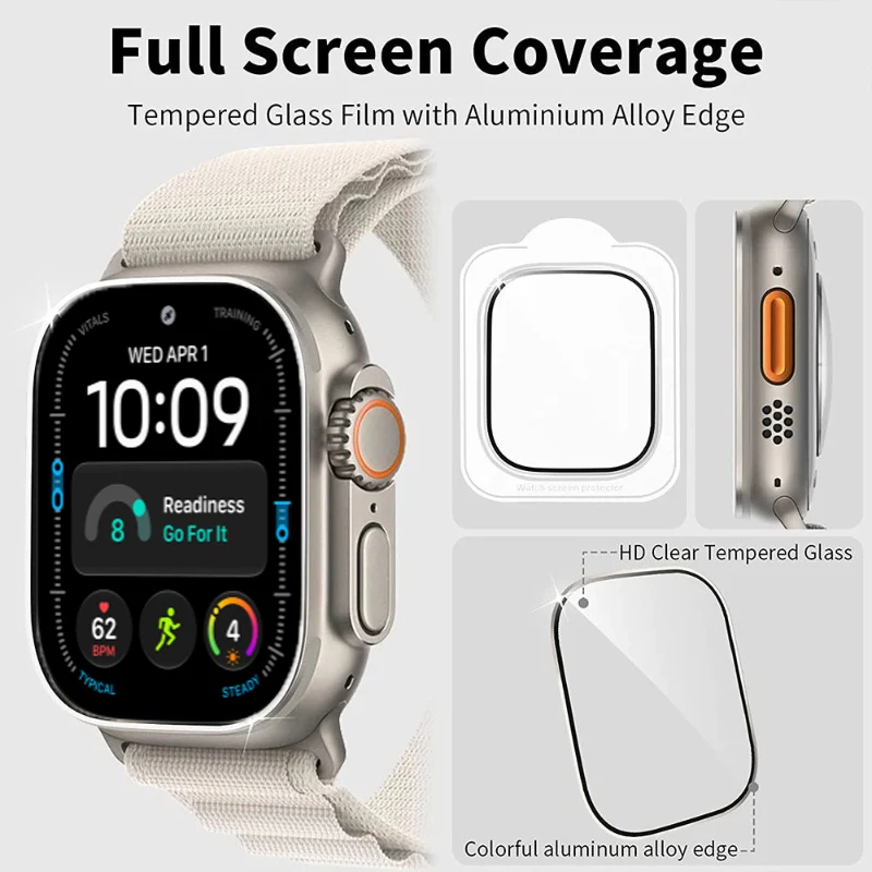 Película de vidrio templado pa - Apple Smartwatch Accessories reseña y precio