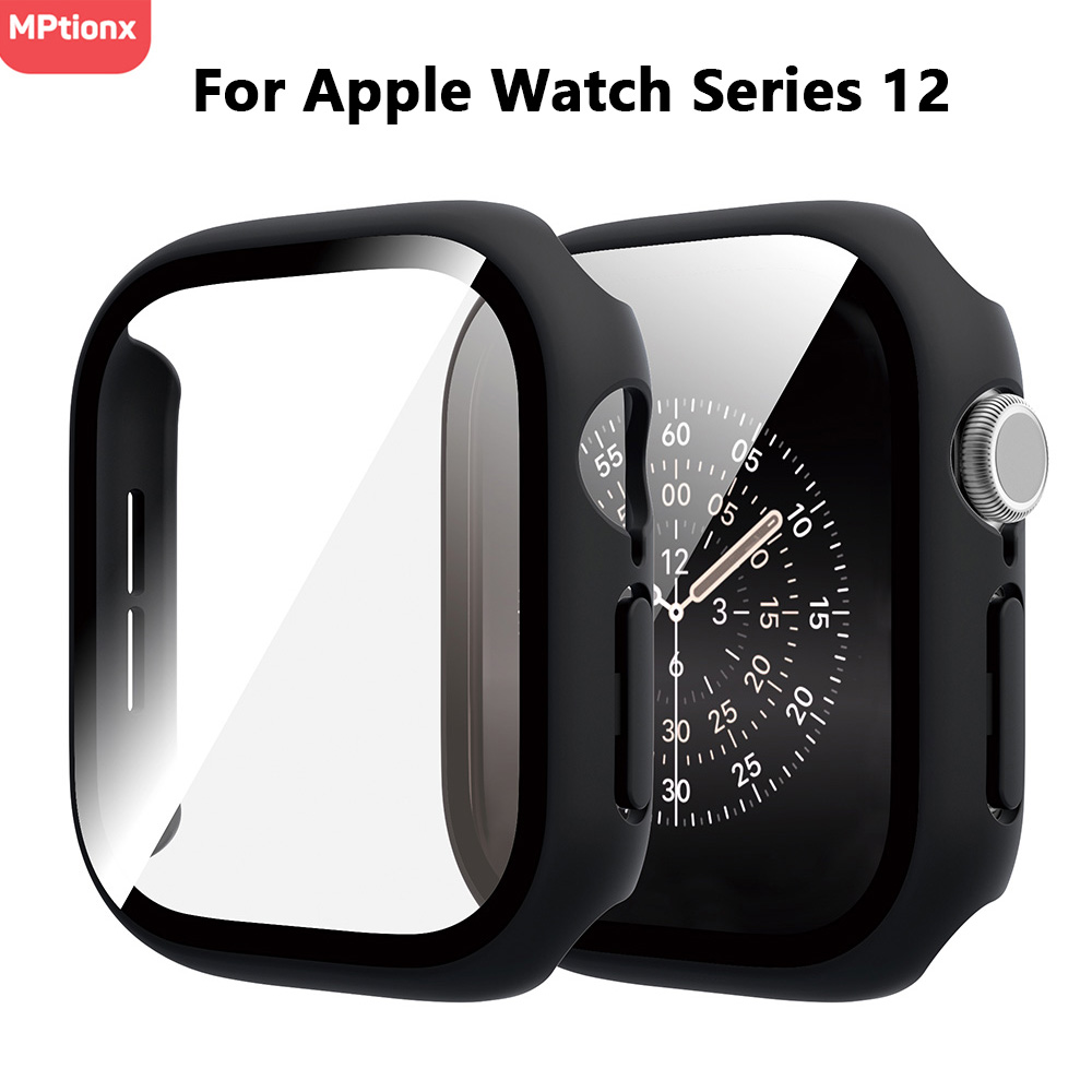 Vidrio templado + funda para A - Apple Smartwatch Accessories reseña y precio