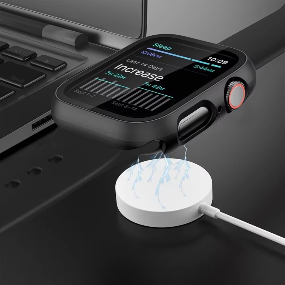 Vidrio templado + funda para A - Apple Smartwatch Accessories reseña y precio