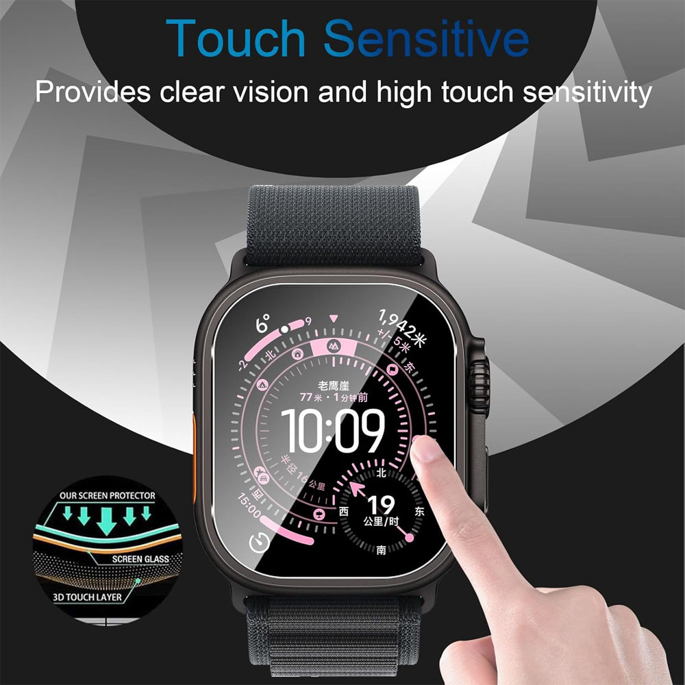 Cristal templado para Apple Wa - Watch Case Bumper reseña y precio