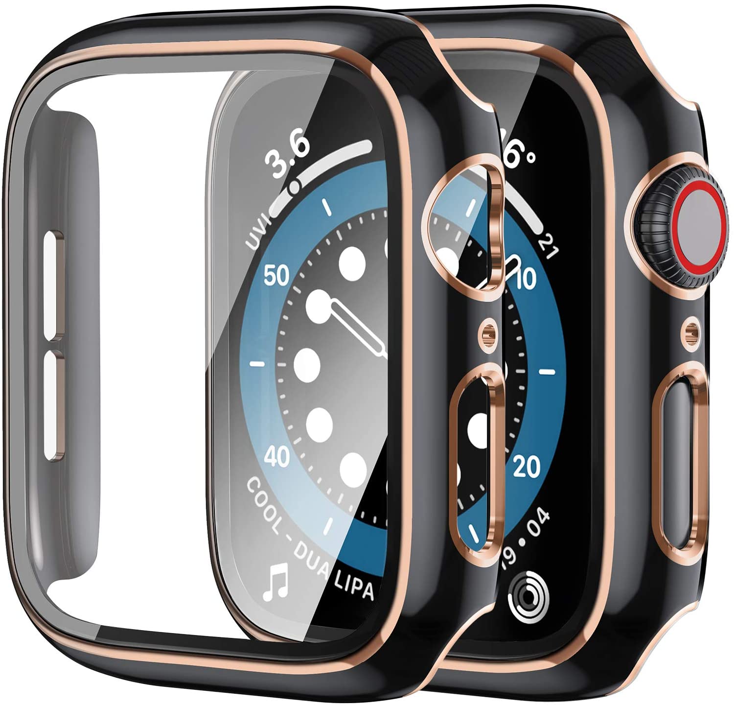 Vidrio + cubierta para Apple W - Smartwatch Band Accessories reseña y precio