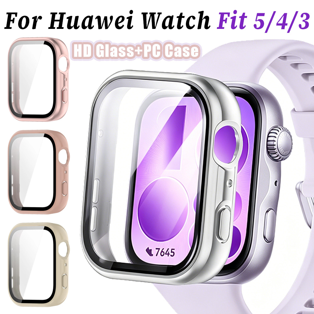 Funda de vidrio HD + PC para H - Huawei Smartwatch Accessories reseña y precio