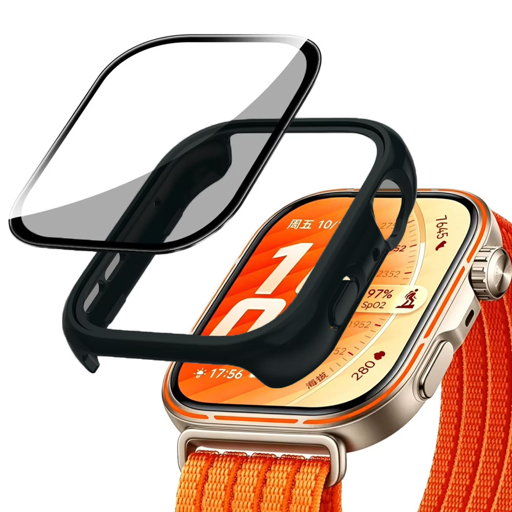 Funda de vidrio HD + PC para H - Huawei Smartwatch Accessories reseña y precio