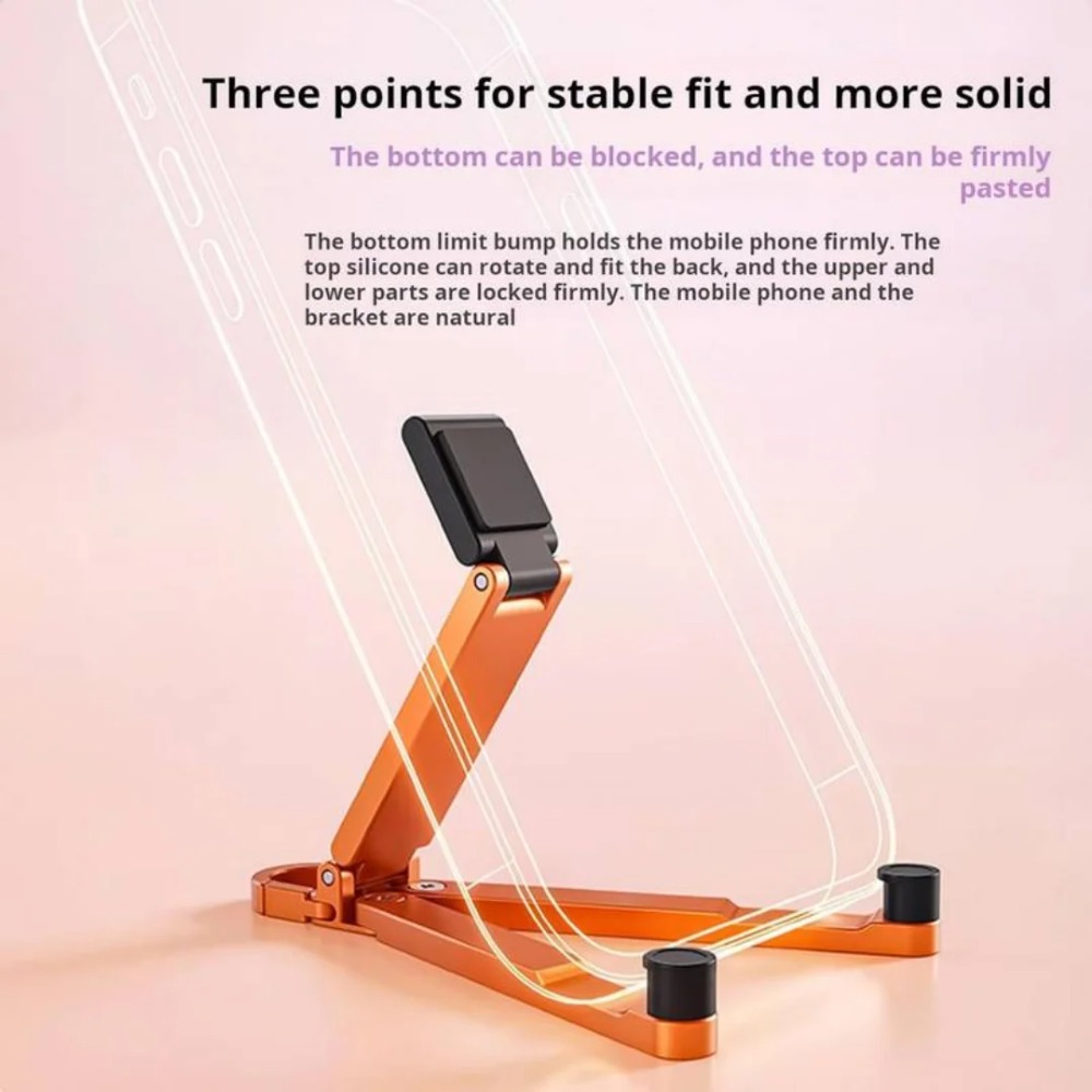 Soporte plegable para teléfono - Accessories With Watch reseña y precio
