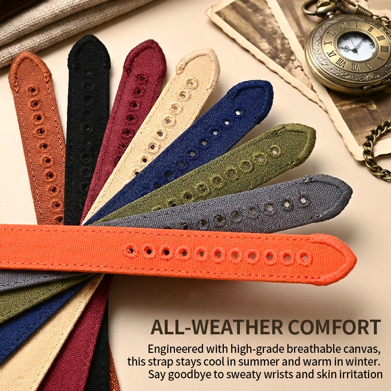 Correa de Reloj de Lona de 18/ - Nylon Nato Strap reseña y precio