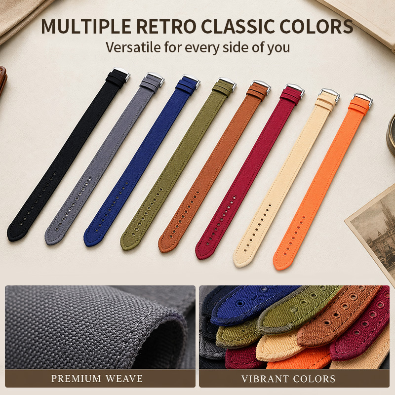 Correa de Reloj de Lona de 18/ - Nylon Nato Strap reseña y precio