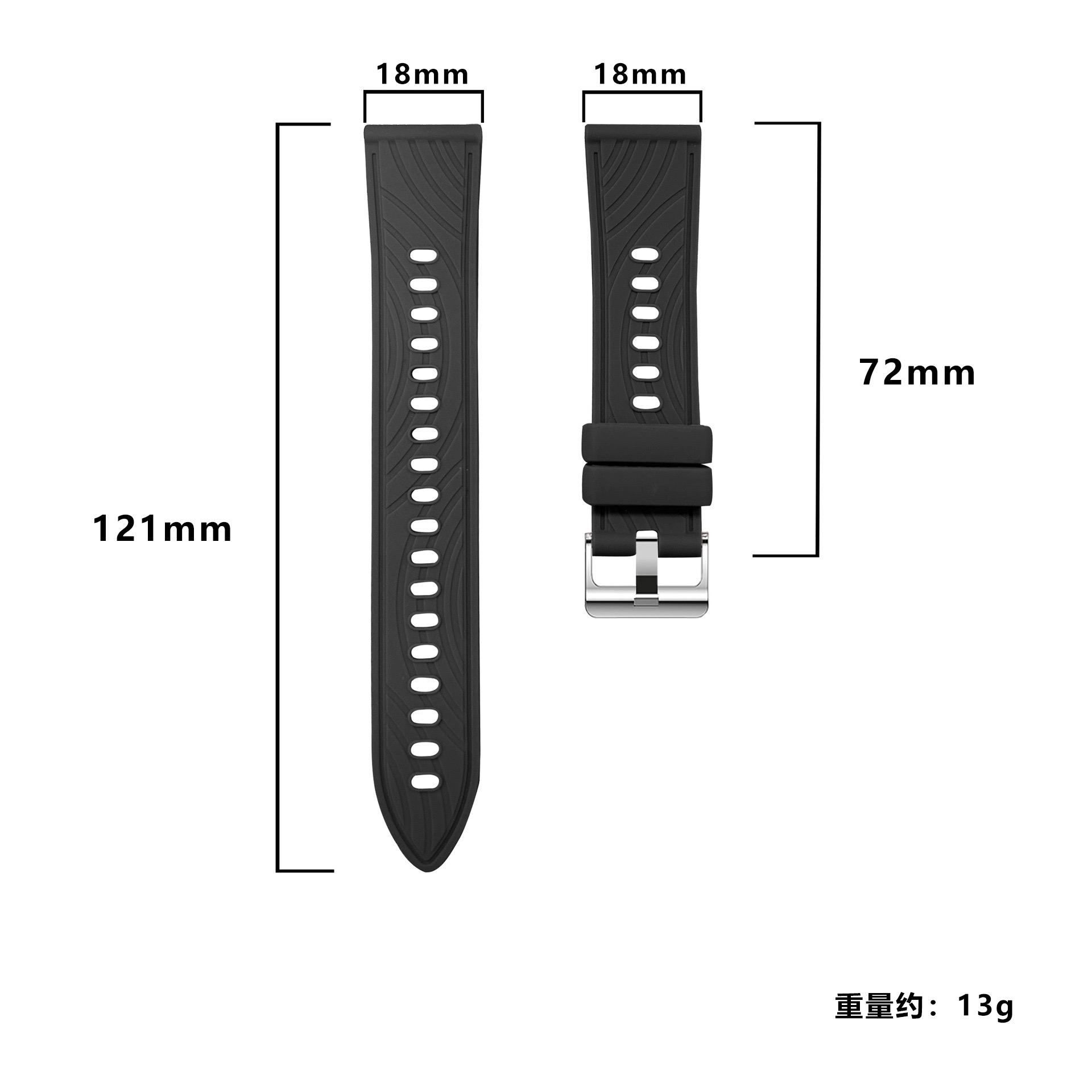 Correa Deportiva de Silicona d - Titan Smartwatch Accessories reseña y precio