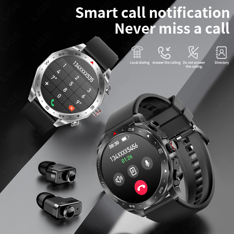 Reloj Inteligente LIGE TWS 2 e - Smartwatch Headset reseña y precio