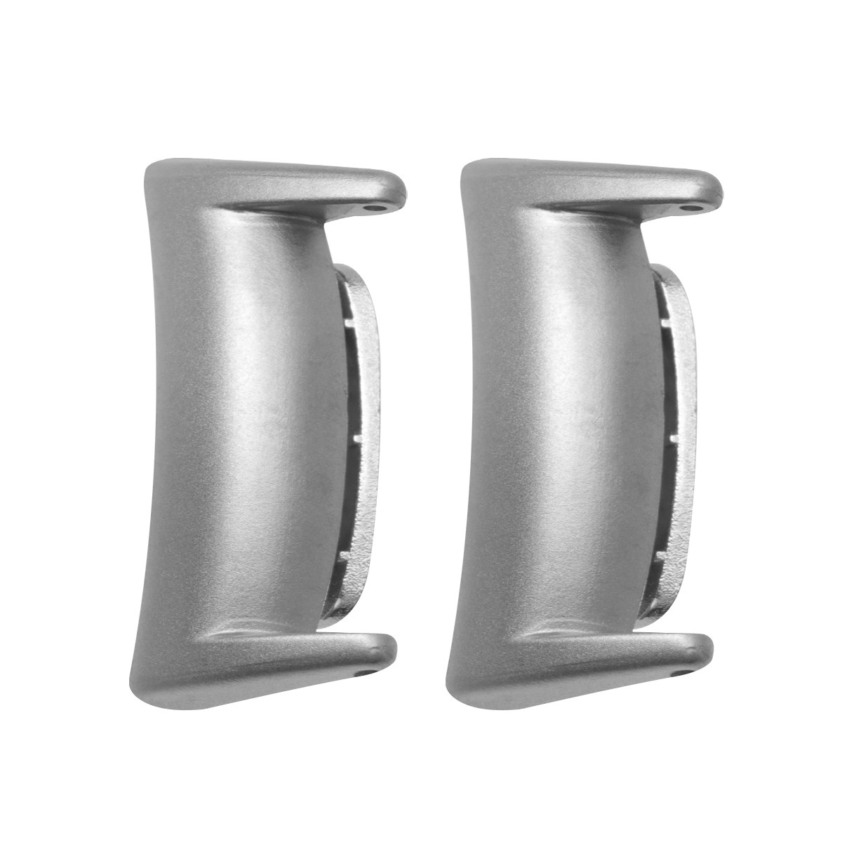 2 conectores elegantes de acer - Silicone Band Replacement reseña y precio