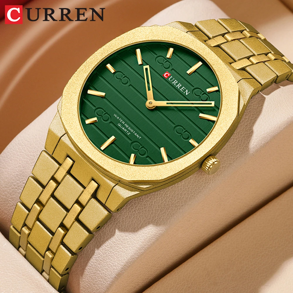 Relojes CURREN de moda para ho - Stainless Mesh Band reseña y precio