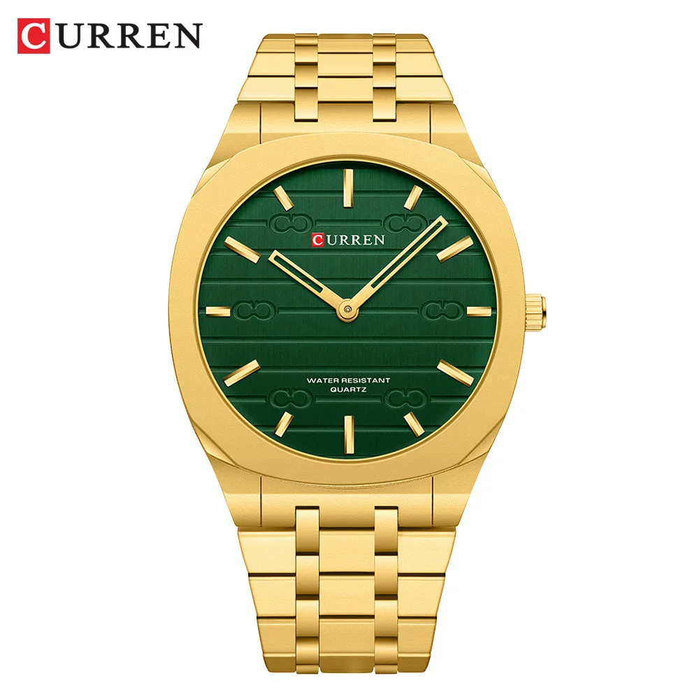 Relojes CURREN de moda para ho - Stainless Mesh Band reseña y precio