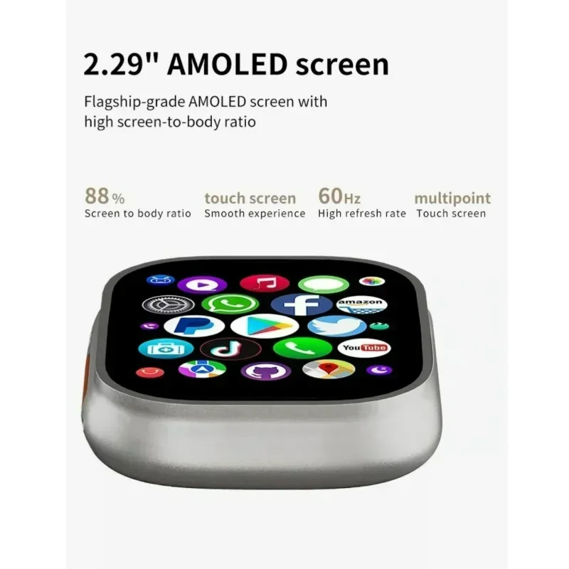 Reloj inteligente M12P, color  - Smartwatch Store reseña y precio