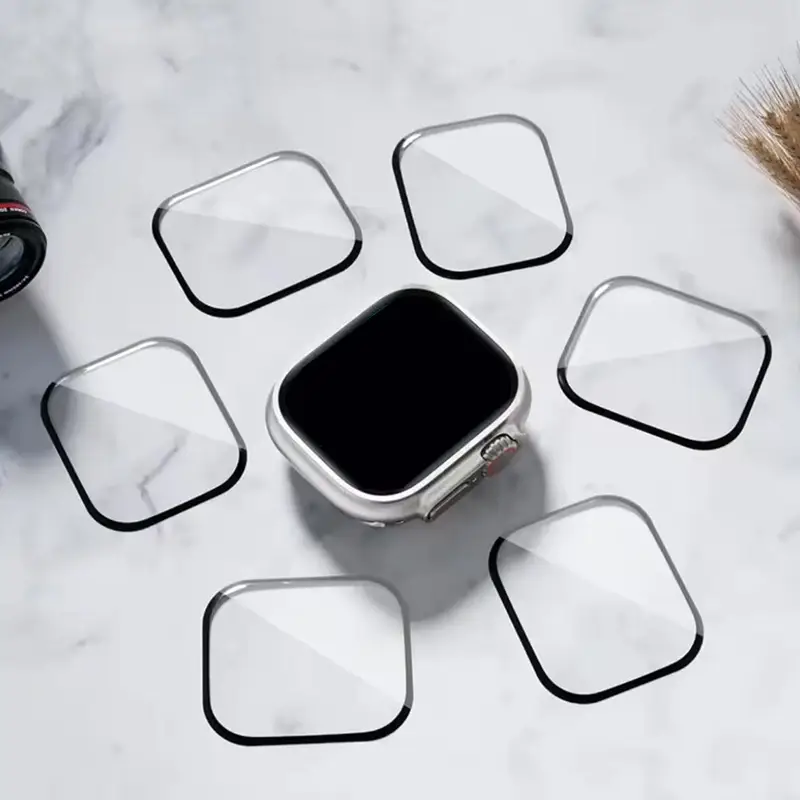 1-5 uds película antiarañazos  - Apple Smartwatch Accessories reseña y precio